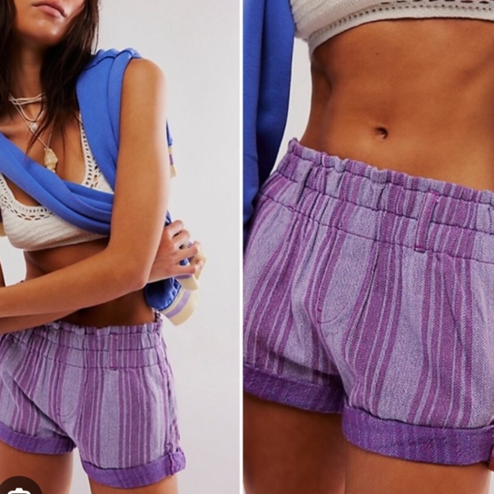 FREE PEOPLE CUFFED SHORTS